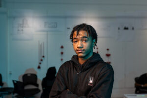 ArcPrep student Royshawn Tye-Horn. Image credit: Eric Bronson, Michigan Photography