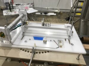 University of Michigan graduate student David Aguillard developed a helium-3 magnetometer to calibrate measurements of the magnetic field for the Muon g-2 experiment at the U.S. Department of Energy's Fermi National Accelerator Laboratory. Image credit: David Aguillard