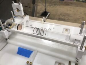 University of Michigan graduate student David Aguillard developed a helium-3 magnetometer to calibrate measurements of the magnetic field for the Muon g-2 experiment at the U.S. Department of Energy's Fermi National Accelerator Laboratory. Image credit: David Aguillard