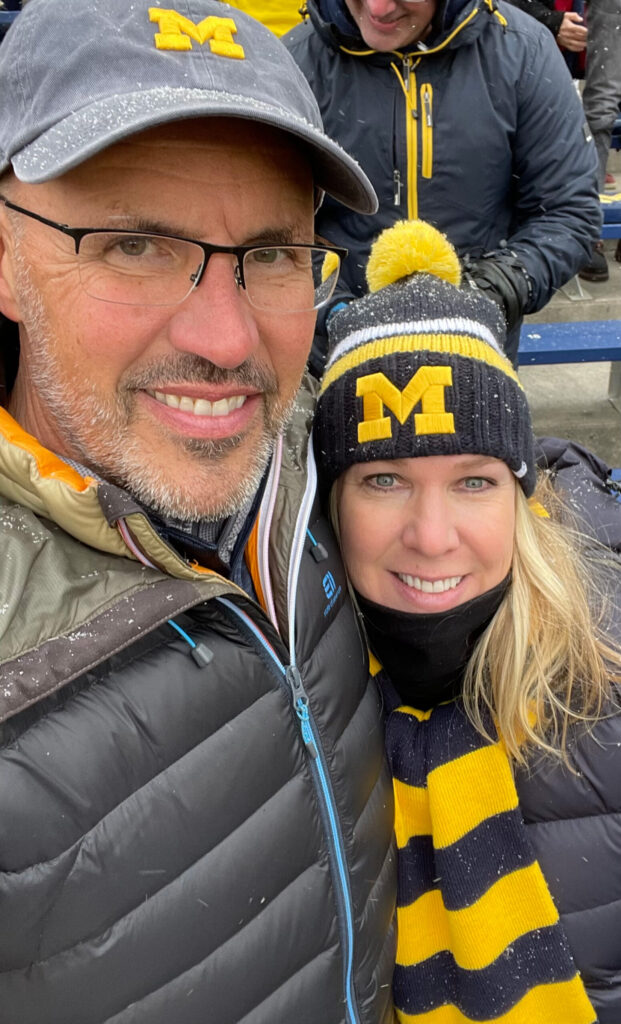 A photo of Philip and Nicole Hadley
