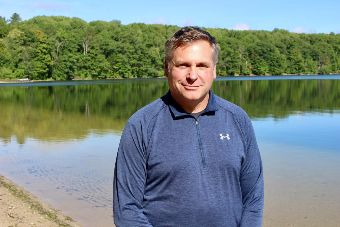 A photo of Scott Haley at the U-M Biological Station