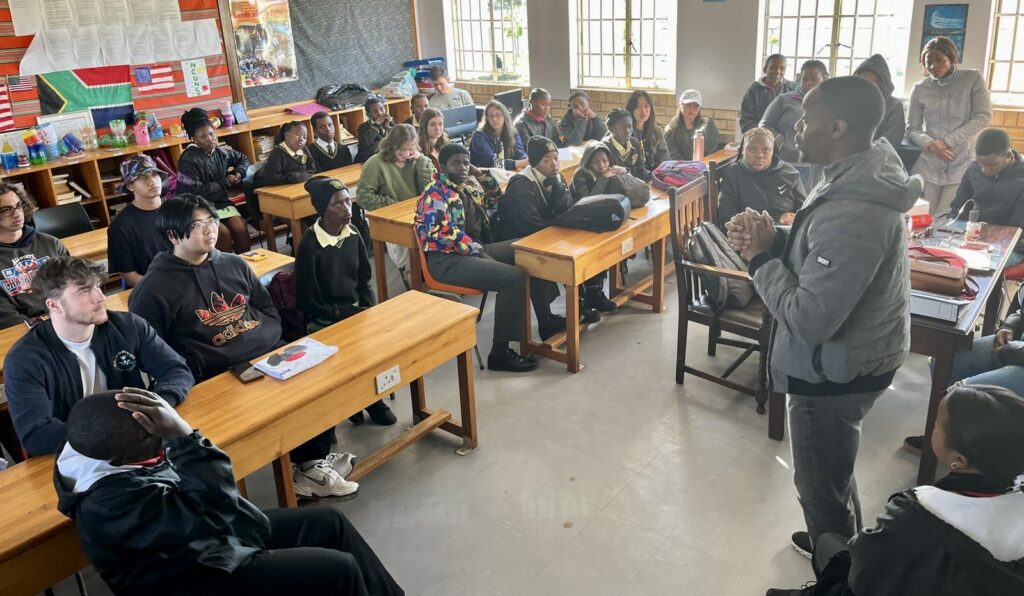 U-M students went to Makhanda in South Africa.