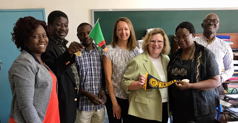 University of Zambia colleagues.