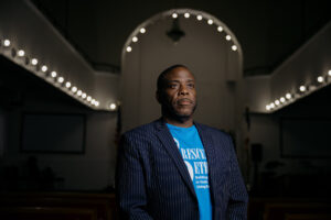 Crescendo's founder and University of Michigan alum Damien Crutcher. Image credit: Erin Kirkland, Michigan Photography