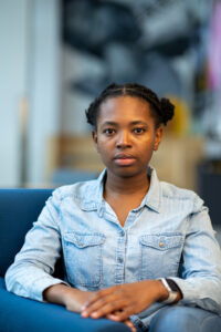 U-M law student Brittany Warren, who worked on the Phillips case. Image credit: Eric Bronson, Michigan Photography