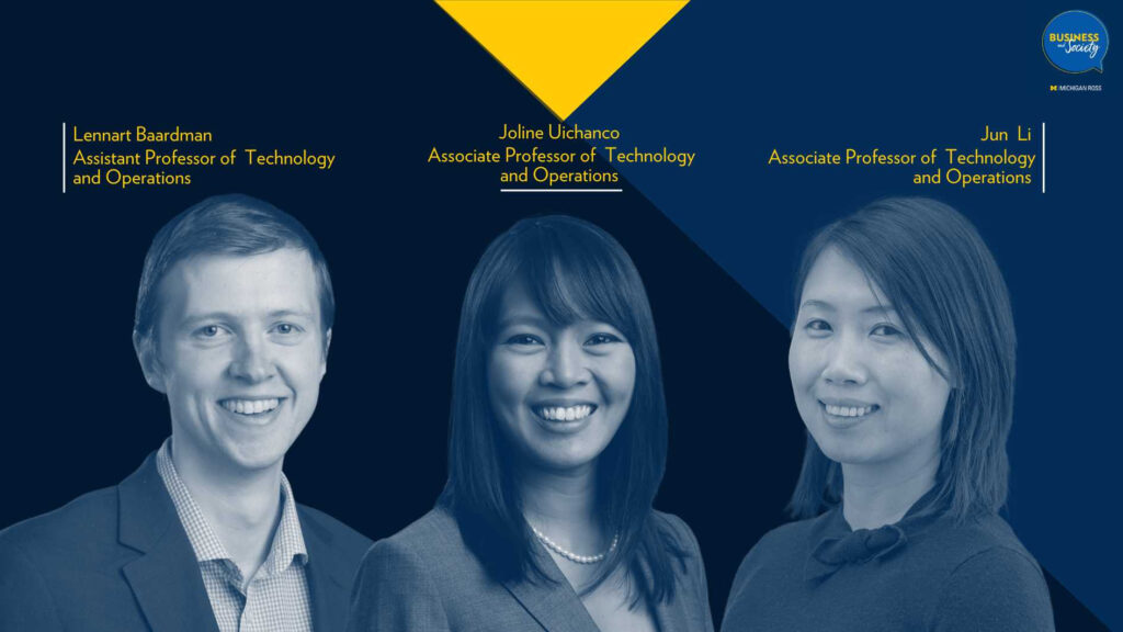 Lennart Baardman, Joline Uichanco and Jun Li