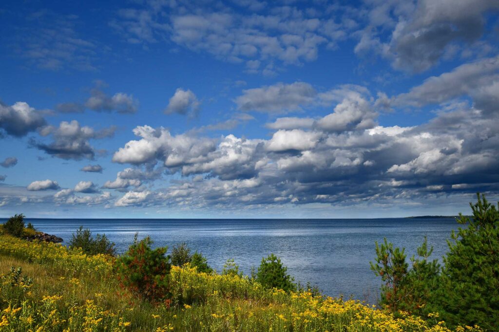 Lake Superior's Keweenaw Bay in Michigan's Upper Peninsula. Image credit: Todd Marsee, Michigan Sea Grant