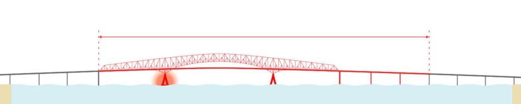 Francis Scott Key Bridge collapse. Image credit: Fvasconcellos, CC BY-SA 3.0, via Wikimedia Commons