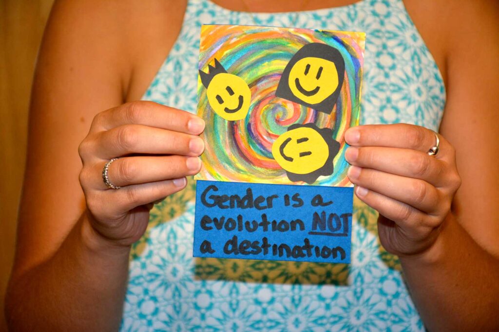 "I Love My Self" Art Project. Image credit: SexGen Lab, School of Social Policy & Practice, University of Pennsylvania