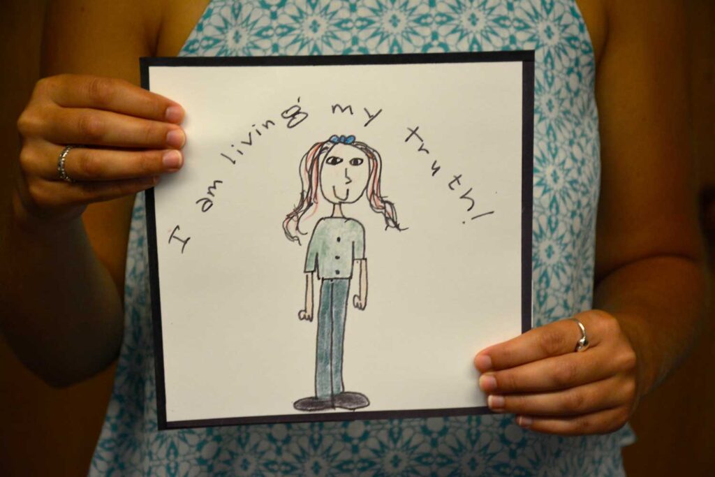 "I Love My Self" Art Project. Image credit: SexGen Lab, School of Social Policy & Practice, University of Pennsylvania