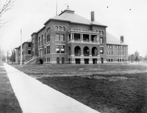 Waterman Gym, completed in 1894, met student demands for recreation space. (Image courtesy of Bentley Historical Library)