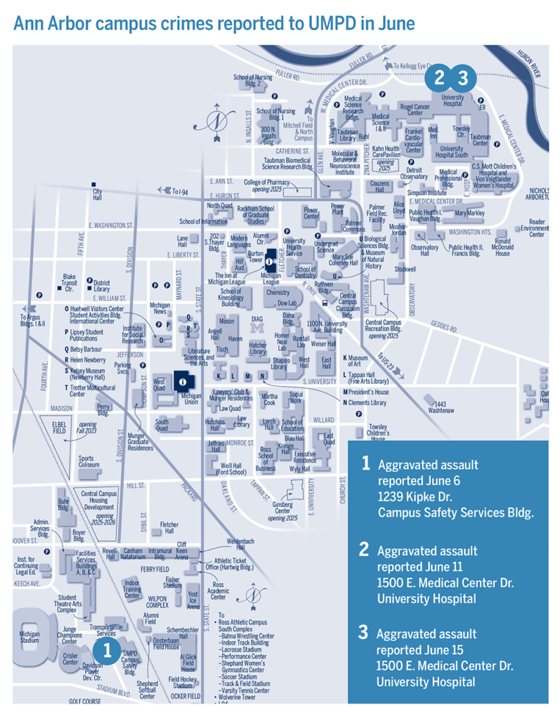 crime map for June 2024