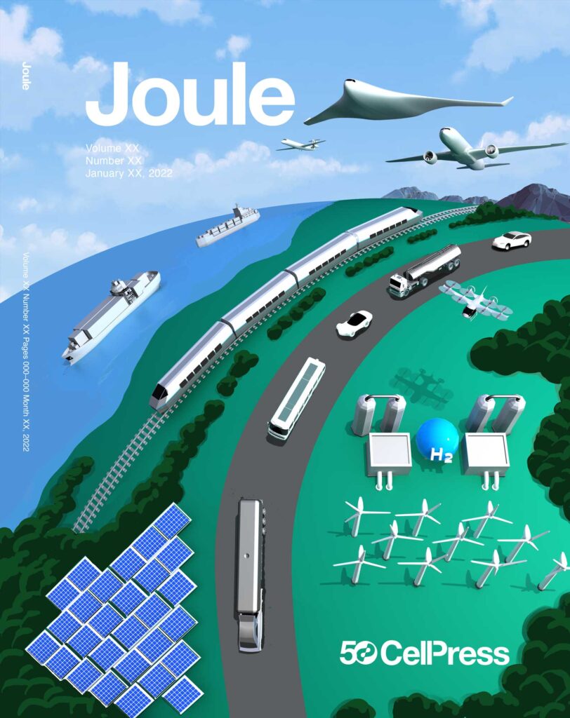 U-M researchers computed the total system energy efficiency of using green hydrogen directly, or indirectly in e-fuels, to power planes, trains, automobiles and ships. They found that the system inefficiencies during hydrogen or e-fuel production, storage, transportation, dispensing and use leads to about 80-90% energy loss of the initial electrical input. By contrast, electric-powered transport is about three to eight times more efficient than using hydrogen directly or in e-fuels. Image credit: Stephen Alvey and Joaquim Martins