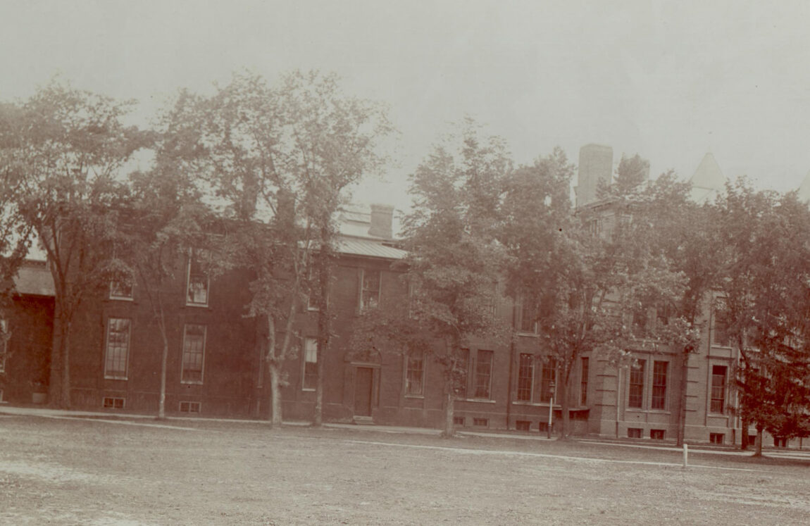 A photo of the old Chemistry Building at U-M
