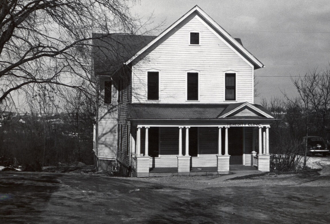 A photo of the U-M Heredity Clinic in 1957