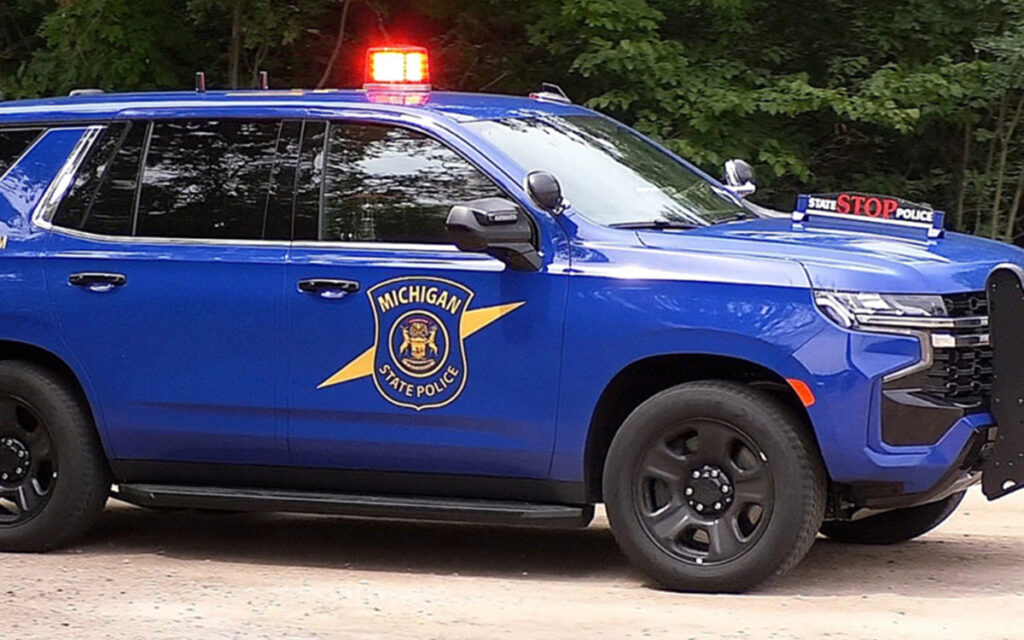 Michigan State Police vehicle. Image courtesy: Michigan State Police