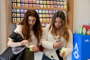 U-M students embark on field trips to grocery stores in Vienna to gather data for their marketing campaigns.