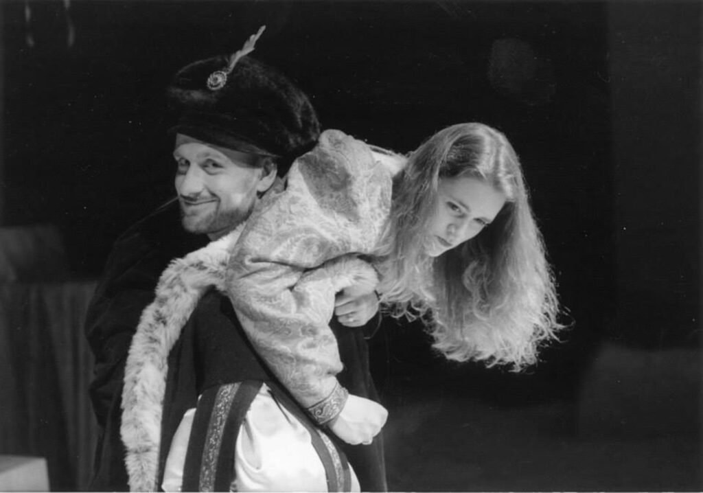Glenn Bugala in 1997 as Petruchio in "Taming of the Shrew."