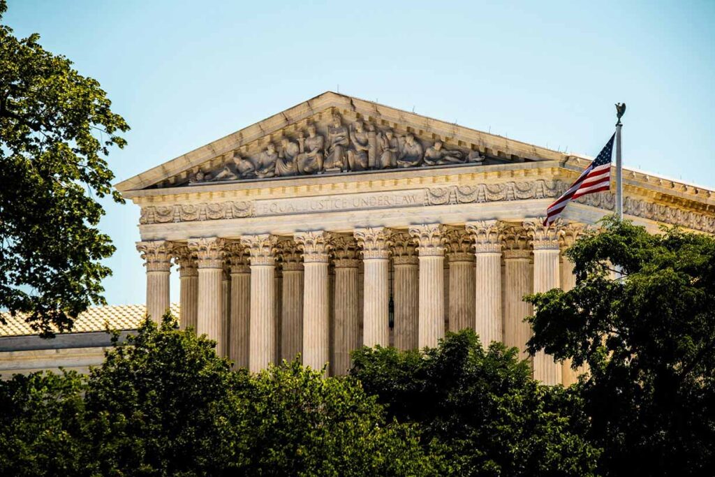 Exterior of the U.S. Supreme Court building. Image credit: Jimmy Woo, Unsplash.com