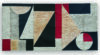 Carmen Herrera, "Untitled", 1950, acrylic with graphite with cord on burlap, 23 1⁄2 × 41 1⁄2 inches, Collection of Christine Eng, New York. Image courtesy Lisson Gallery, © Estate of Carmen Herrera