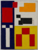 Leon Polk Smith, "OK Territory", 1943, oil on canvas, 16 × 12 inches, Brooklyn Museum, Bequest of Leon Polk Smith, 2011.12.1. Image courtesy Brooklyn Museum, © Leon Polk Smith Foundation