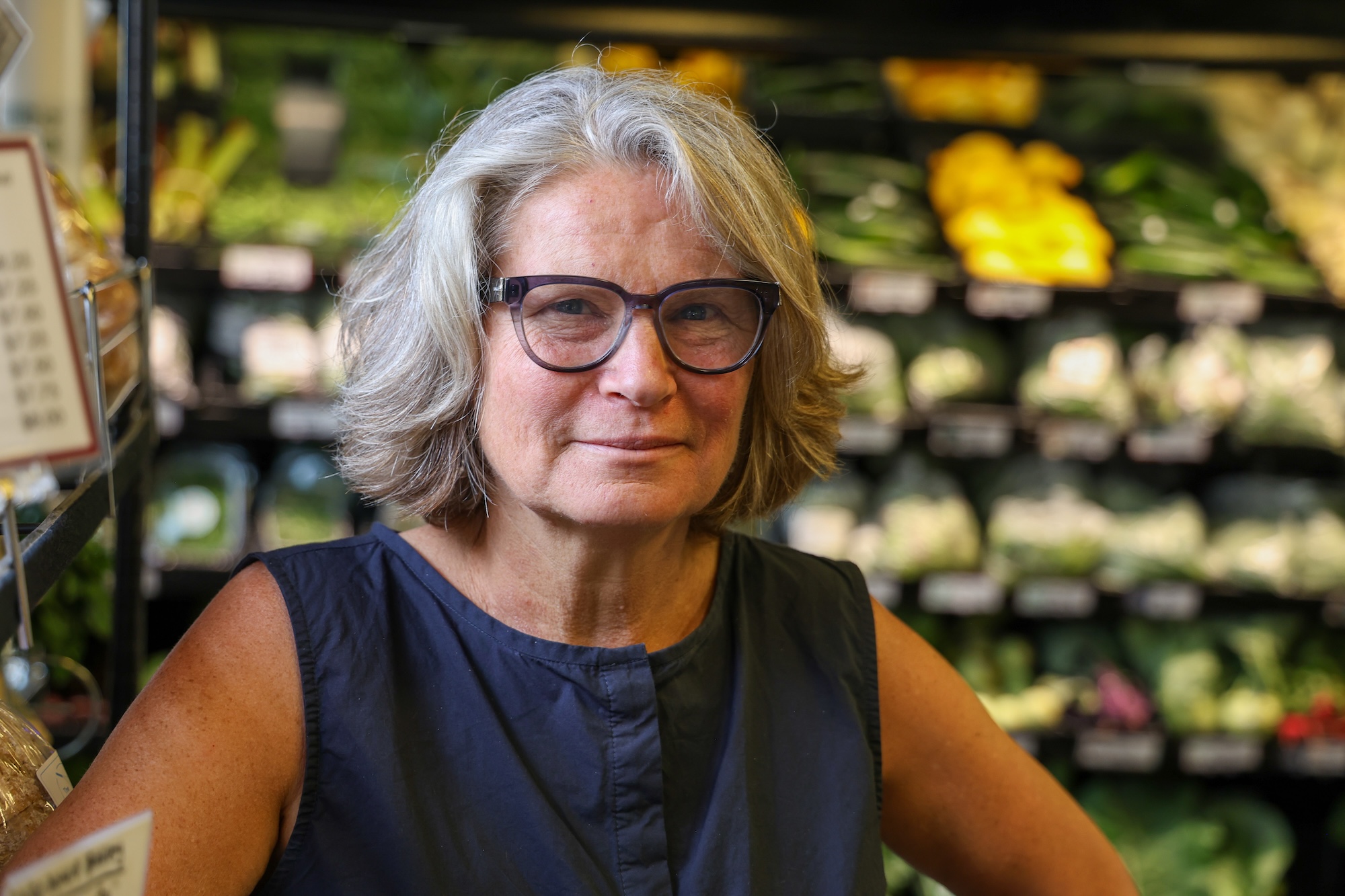 Kathy Sample, co-founder of Argus Farm Stop. Image credit: Jeremy Marble, University of Michigan News