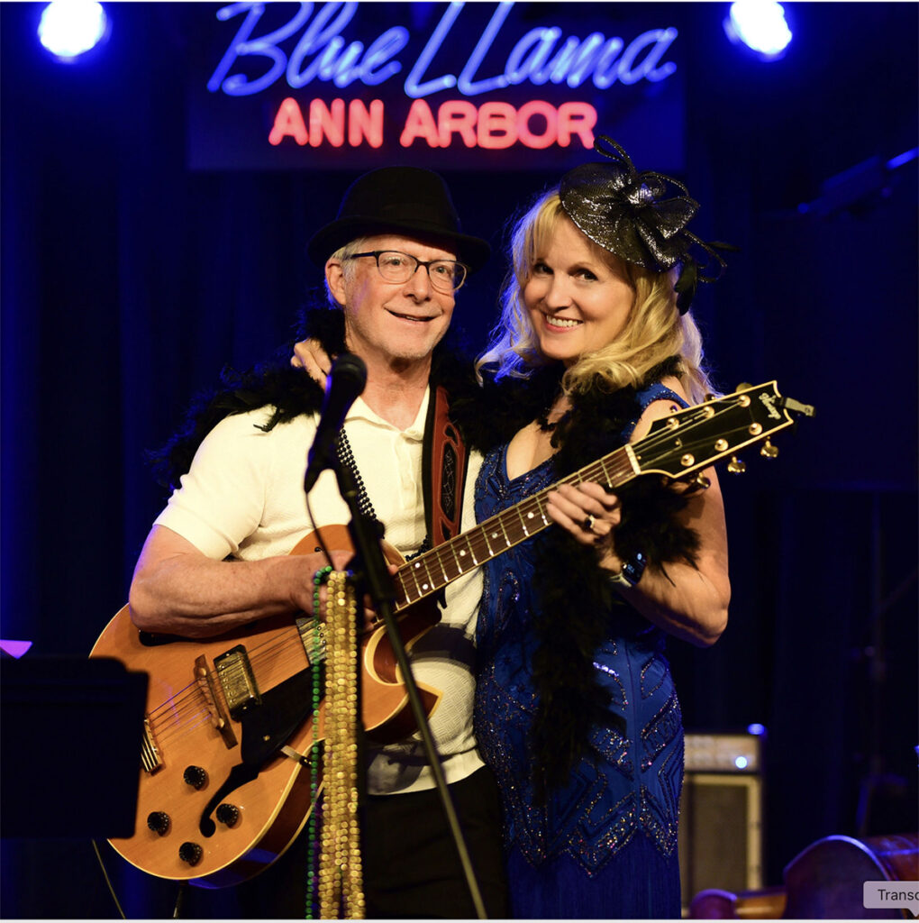 Ragsdale, photographed in July at Blue Llama in Ann Arbor with his wife, Marlena Studer.