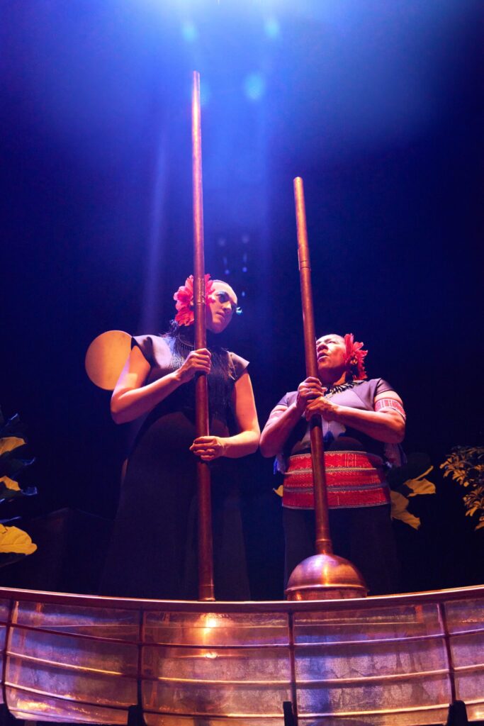 "Nigamon / Tunai" performance. Image courtesy: UMS